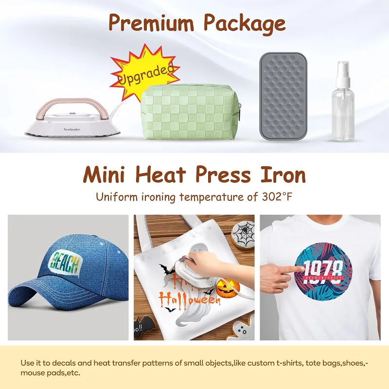 Mini Electric Travel Iron