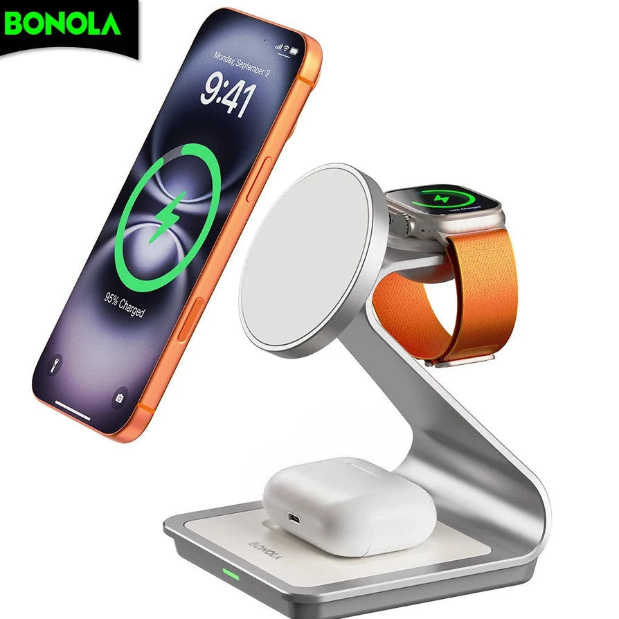 3 in 1 Magnetic Charging Station