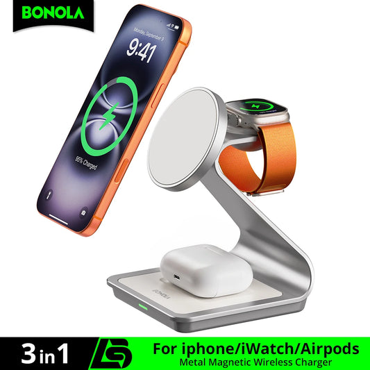 3 in 1 Magnetic Charging Station