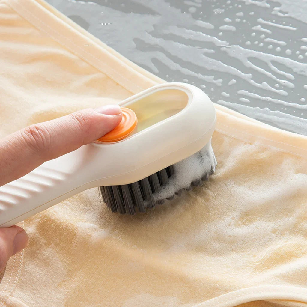 Shoe Cleaning Brush with Soap Dispenser