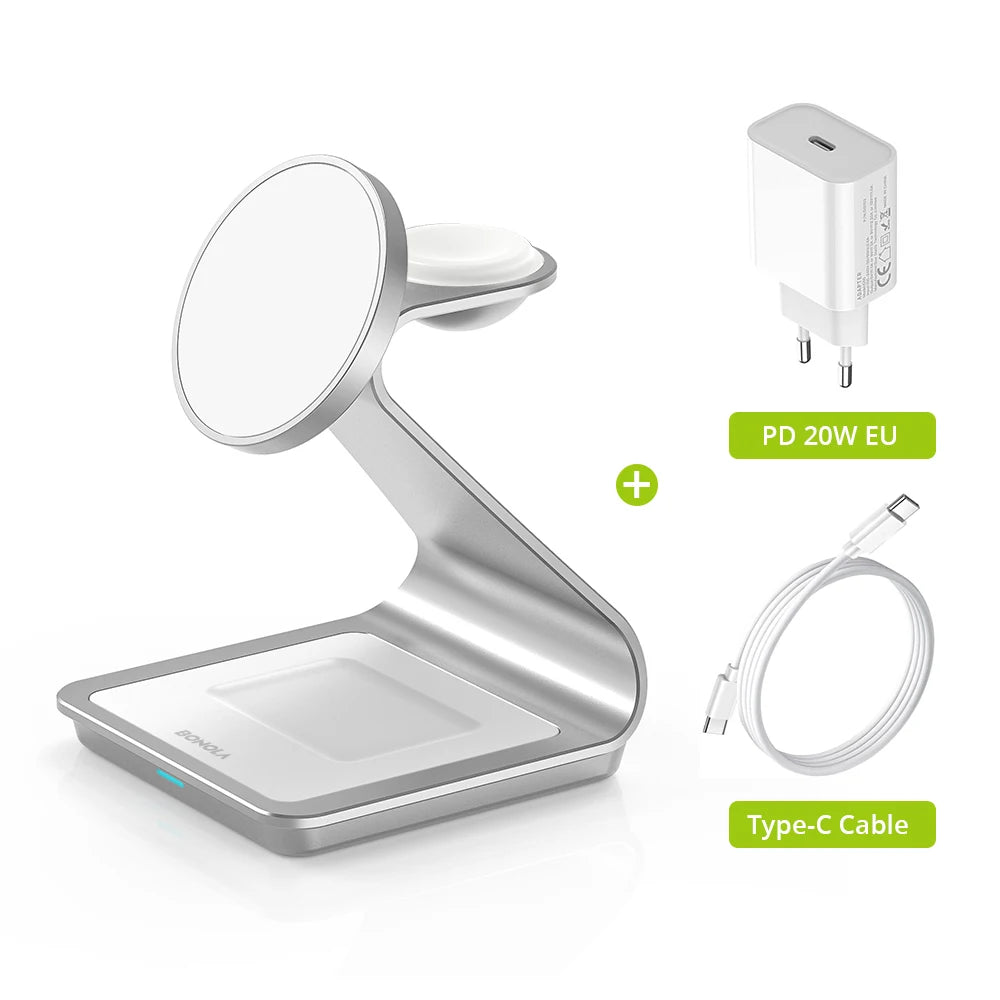 3 in 1 Magnetic Charging Station