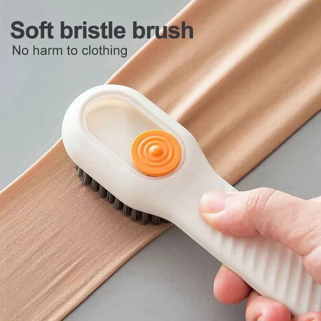 Shoe Cleaning Brush with Soap Dispenser